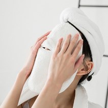 얼굴 스팀 타올 타월 모공 줄이기 피지 제거 관리모공수축 페이스타올 페이스타월 얼굴수건 모공열기 모공클렌징 얼굴스팀기 극세사타올 피지불리기 블랙헤드