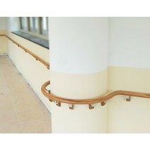 대청 PVC 핸드레일 장애인 노약자 복도손잡이, PVC핸드레일 3m(부속포함)