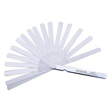 필러게이지스테인리스 스틸 필러 게이지 0.02-1.0mm 두께, 01 W2869B