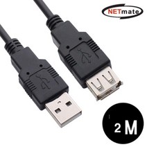 NMC-UF220BK USB2.0 연장케이블 2m USB케이블 USB연장, 로얄몰 본상품선택