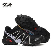 클래식 Salomon Speedcross 3 남성 하이킹 신발 레이스업 스포츠 야외 조깅 스니커즈 Speed Cross