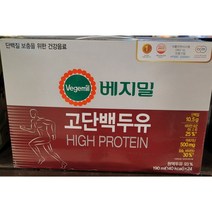 정식품 고단백두유 190ml x24개 (하이 프로틴), 4560ml, 1박스