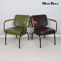 체어센스 라운지 카페 1인 쇼파 의자, 라운지 브라운, 1개