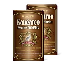 호주 탑라이프 프리미엄 캥거루 레센스 Top Life kangaroo Essence 6000 MAX 100캡슐 2개