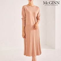 [매긴나잇브릿지] 보트넥 니트 원피스_MI2F1OP3091