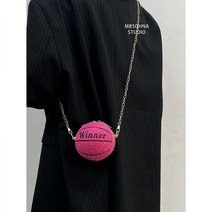 립파우치 화장품 립스틱 가방 핸드폰 미니백 초미니 여성 파우치 MBSQHNA 미니멀 퍼 송치 여성가방 겨울 램스울 미니 스몰 라운드백 크로스