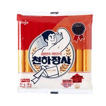 천하장사 오리지날 간식 소시지 20p, 28g, 20개