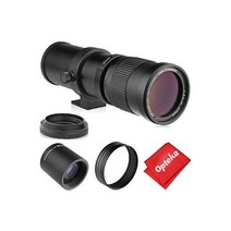 캐논 렌즈 DSLR Opteka 420-1600mm Telephoto Zoom Lens for Canon EOS EF Mount Digital SLR Cameras