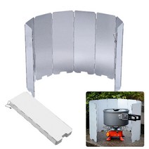 싸바싸바 접이식 버너 바람막이 차박 노지캠핑 야외취사, 12단(12칸)