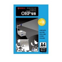 OHP필름 100MIC 100p, A  4, 2개