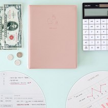 만년형 가계부 ver2(스프링형) / 2022가계부 가계부쓰는법 가계부양식 차계부 사계부 2022년가계부 신혼부부 가계부 가계부추천 내집마련가계부 수기가계부 예쁜가계부 가계부노트, 핑크