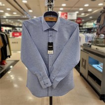 레노마 SH04 구김없는 링크프리 TTC 멜란 솔리드 일반핏 셔츠 RMFSGP-920-BU-5555