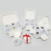 [오나공볼] 1알도 인쇄가능 선물용 커스텀 국산골프공, 포장추가_계란상자, 2피스