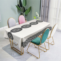 실용성까지 더한 방수식탁보 2인용~8인용, 07_텍스트 식탁보/2인용100*140/TK-148