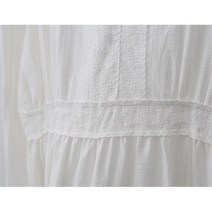 코지일이삼 코지23 여자 페미닌 여신룩 청순한 코튼 레이스 롱원피스 (7990197)