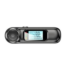 측정기 음주 알콜 감지기 휴대용 테스트 경찰 호흡 테스터 비접촉 USB 충전식 검사기 장치 디지털 LED 화면