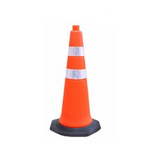 도로 공사구간 안전표시판 차량통제 스마트 칼라콘, 1개