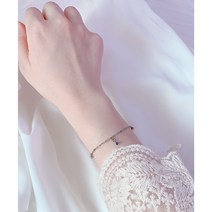 써지컬 여리 실팔찌 탄생석 추가가능