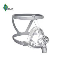 스마트 코골이 방지 양압기BMC-FM2/F1A/F1B/F4 코골이 용 풀 페이스 마스크 의료용 CPAP BiPAP 소재 크기, 04 F4_03 큰
