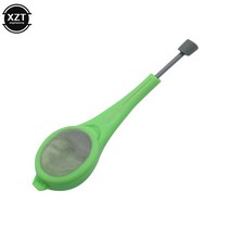 teaampcoffee strainer 차 필터 차 여과기 stir 소용돌이 total tea infuser 가젯 측정 소용돌이 가파른 교반 및 프레스 플라스틱 도구, 초록
