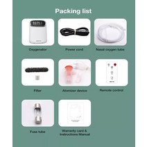 산소 농도 측정기 가정용 대용량 96% mimi 산소 집중 장치 발전기, 04 220V EU plug