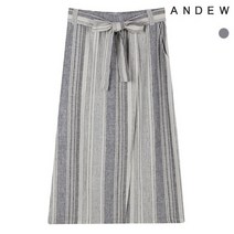 앤듀 여성 패턴물 랩 스커트 O192SK500P