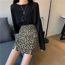 호피 스커트 레오파드 치마 106