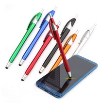 [10개묶음]스마트폰 터치볼펜 터치볼펜 책갈피 볼펜 단체, 1개, 랜덤배송