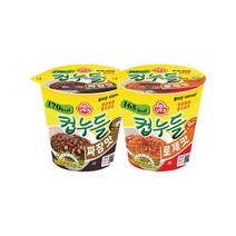 오뚜기 컵누들 짜장맛 6입 x 2개/로제맛, 컵누들 짜장맛 6입 x 2개
