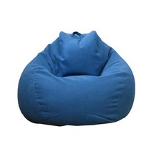 Lazy Sofa Cover Bean Bag Lounger Chair Seat 거실 가구 필러 없음 Beanbag Bed Pouf Couch Tatami, 04 D