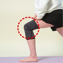 브랜드없음 몬자 무릎보호대 C23305, C23305 블랙 M