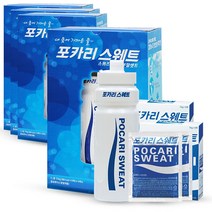 포카리 스웨트 분말 74g x80입 + 물통 x4개 / 이온음료