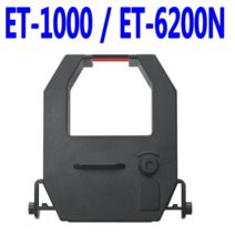 [고려OA] 출퇴근기록기 ET-1000 ET-6200N 리본 카트리지, 흑/적(양색), 1개