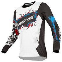 아이스 하키 반티 EnduroMTB 사이클링 슬리브 저지 다운힐 셔츠 Camiseta 모토크로스 티셔츠 Mx 산악 자전거 의류 Mtb