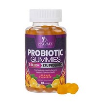 네이처스뉴트리션 프로바이오틱스 50억 CFU 유산균 60구미, 60 Count (Pack of 1)