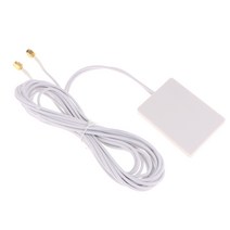 4 TS9 커넥터 증폭기 라우터, 50x70x10mm, 화이트, 금속 및 플라스틱