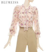 꽃잎리본프릴블라우스_BJS1BL5350