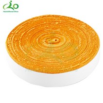 대형 플레이트 수건 접착제 배드민턴 손 테니스 그립 테이프 안티 슬립 흡수 땀 라켓 벨트 마이크로 화이버 10 미터 길이, [09] orange