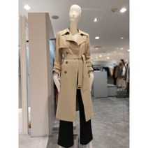 (신세계마산점)심플 벨티드 트렌치코트(GNA3BB690F)GGPX 트렌치코트(GNA3BB690F) 168834