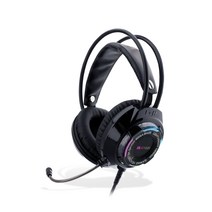 FLY SK엠앤서비스 SK-GH100 고품질 RGB LED 게이밍 유선 헤드셋+손소독제젤 증정