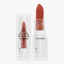 3CE | 소프트 매트 립스틱 Soft Matte Lipstick (High Pigment Long Lasting Soft Touching), #MURMURING (뮤트 톤 로지 핑크)