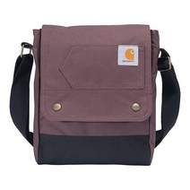 Carhartt 내구성이 뛰어나고 조절 가능한 크로스바디 백 플랩 오버 스냅 클로저 블랙