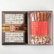 청청하루 무농약인증 도라지정과 콩고물도라지정과 길경농원 상견례선물, 코코아도라지정과(절단) 250g