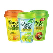 빙그레 쥬시쿨에이드 사과 금귤&감귤 청포도 250ml 30개, 쥬시쿨에이드 사과 10+금귤 10+청포도 10