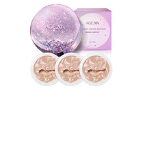 에이지투웨니스 샤이닝드롭 팩트 에디션 케이스 + 리필 12.5g x 3p 세트, 핑크라떼 13호, 1세트