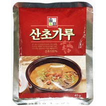 40gx100개 대용량 추어탕 매운탕 산초가루 만능조미료 홈쿡족 살림로그 요리연습 비밀레시피