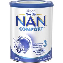 네슬레 호주 Nestle Nan Comfort 3 3단계 NAN 난 컴포트 1세이상 토들러 분유 800g, 1팩