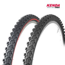 켄다 26X1.95 자전거 생활차 MTB 타이어, 블랙 라인