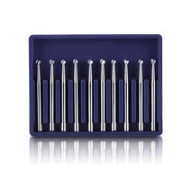 강력한 전기드릴 핸드피스 치과 텅스텐 카바이드 드릴 FG 버 고속 핸드피스 직경 1.6mm 길이 19mm 10 개/, 02 FG 4
