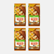 풀무원 치즈핫도그 체다 모짜렐라 4입 개당 80g X 4개, 아이스팩 기본 1개+아이스팩 1개 더